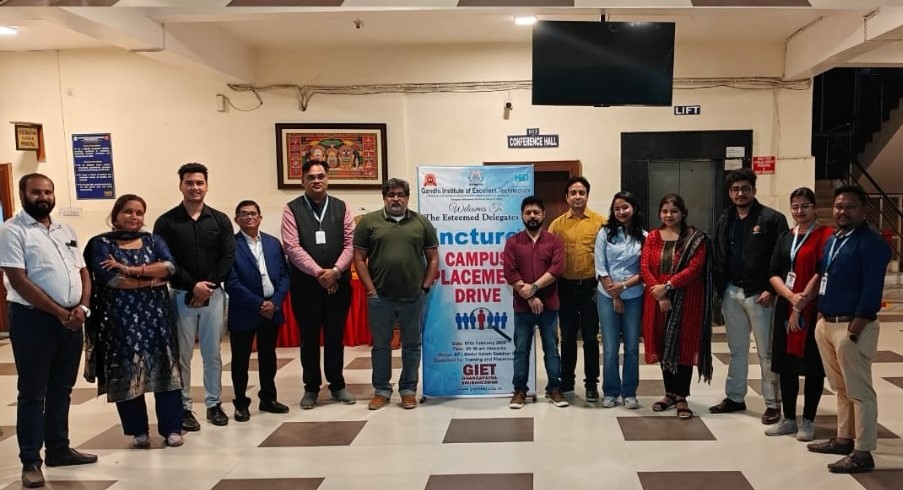 Campus Drive by Incture at GIET, Ghangapatana