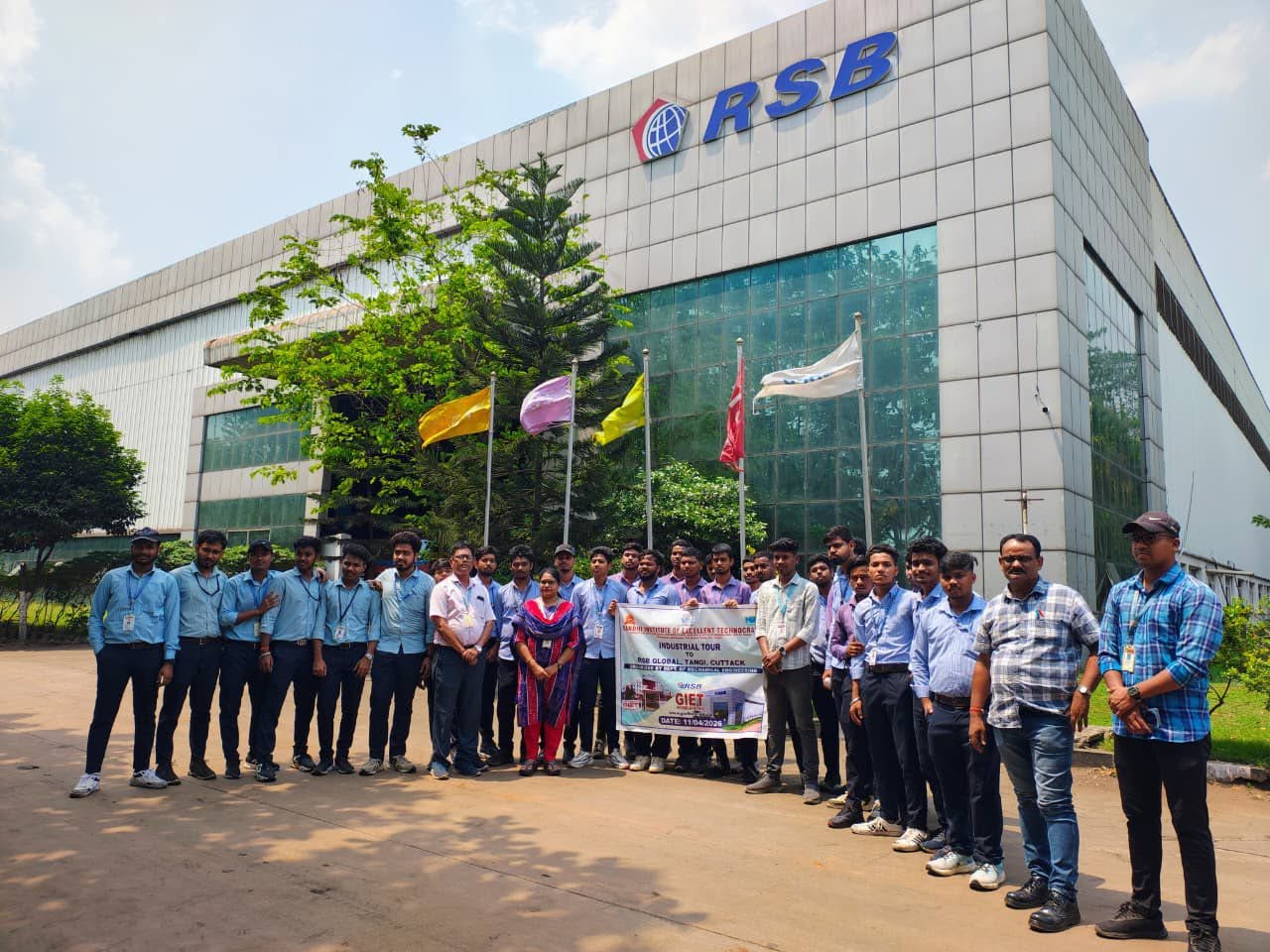 Study tour to RSB GLOBAL, CUTTACK