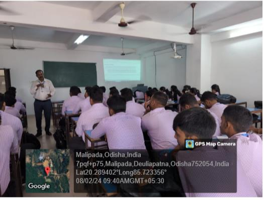 Smart classroom session at GIET Odisha for diploma and engineering students
