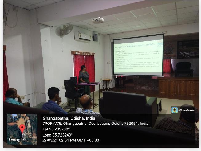 Smart classroom session at GIET Odisha for diploma and engineering students