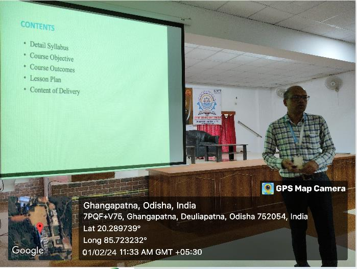 Smart classroom session at GIET Odisha for diploma and engineering students