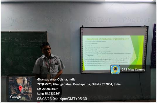Smart classroom session at GIET Odisha for diploma and engineering students