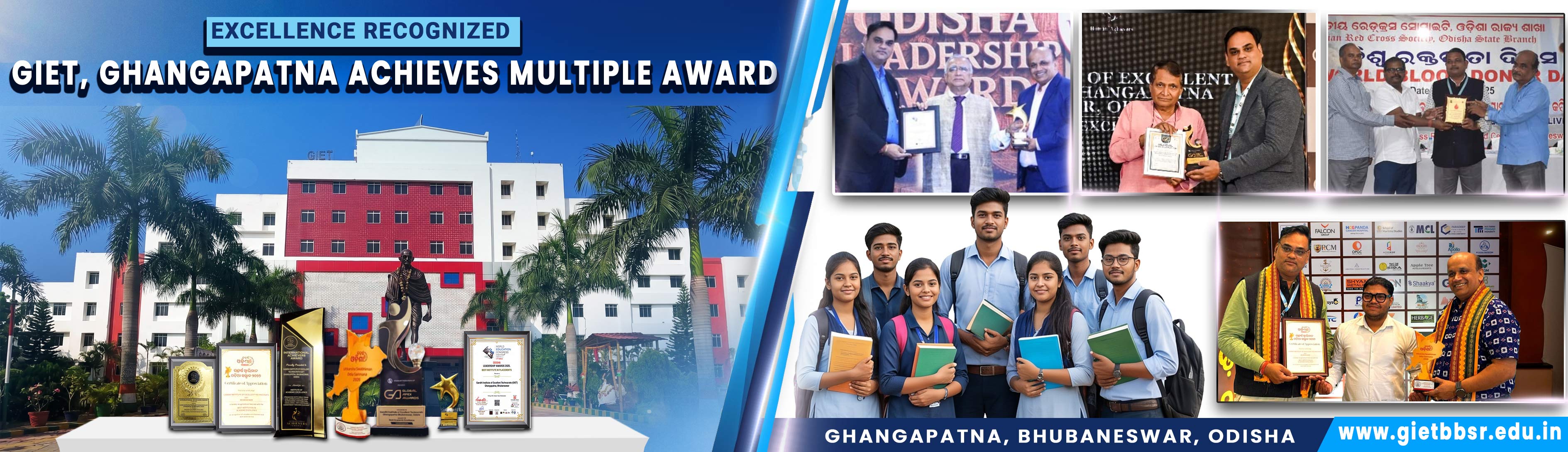 Top 10 BPUT Engineering Colleges in Odisha | GIET Ghangapatana
